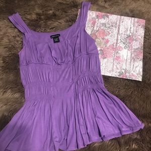 Darling purple tank